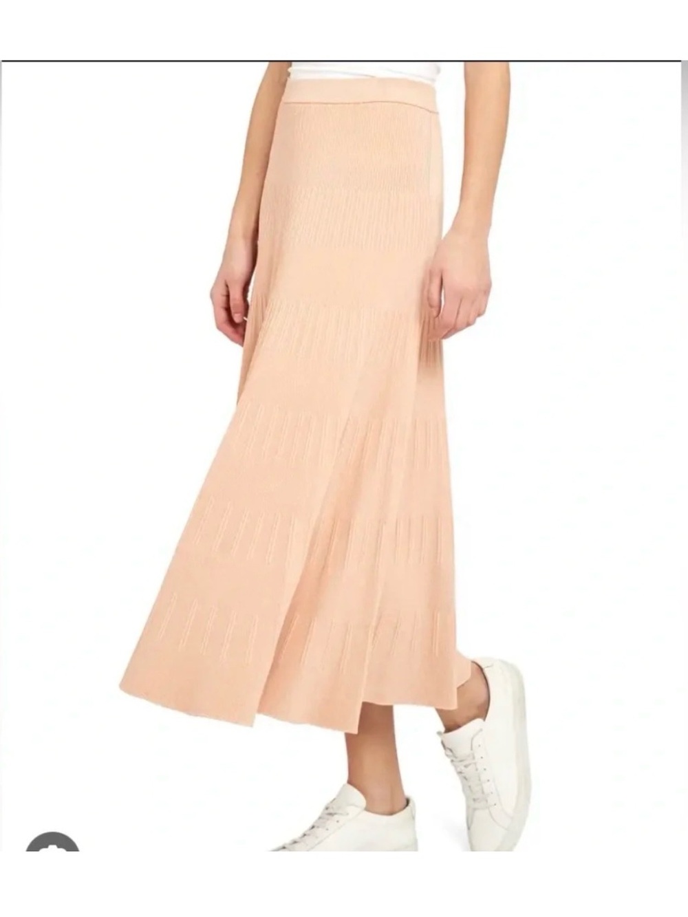 Theory Skirt in Blush Pink